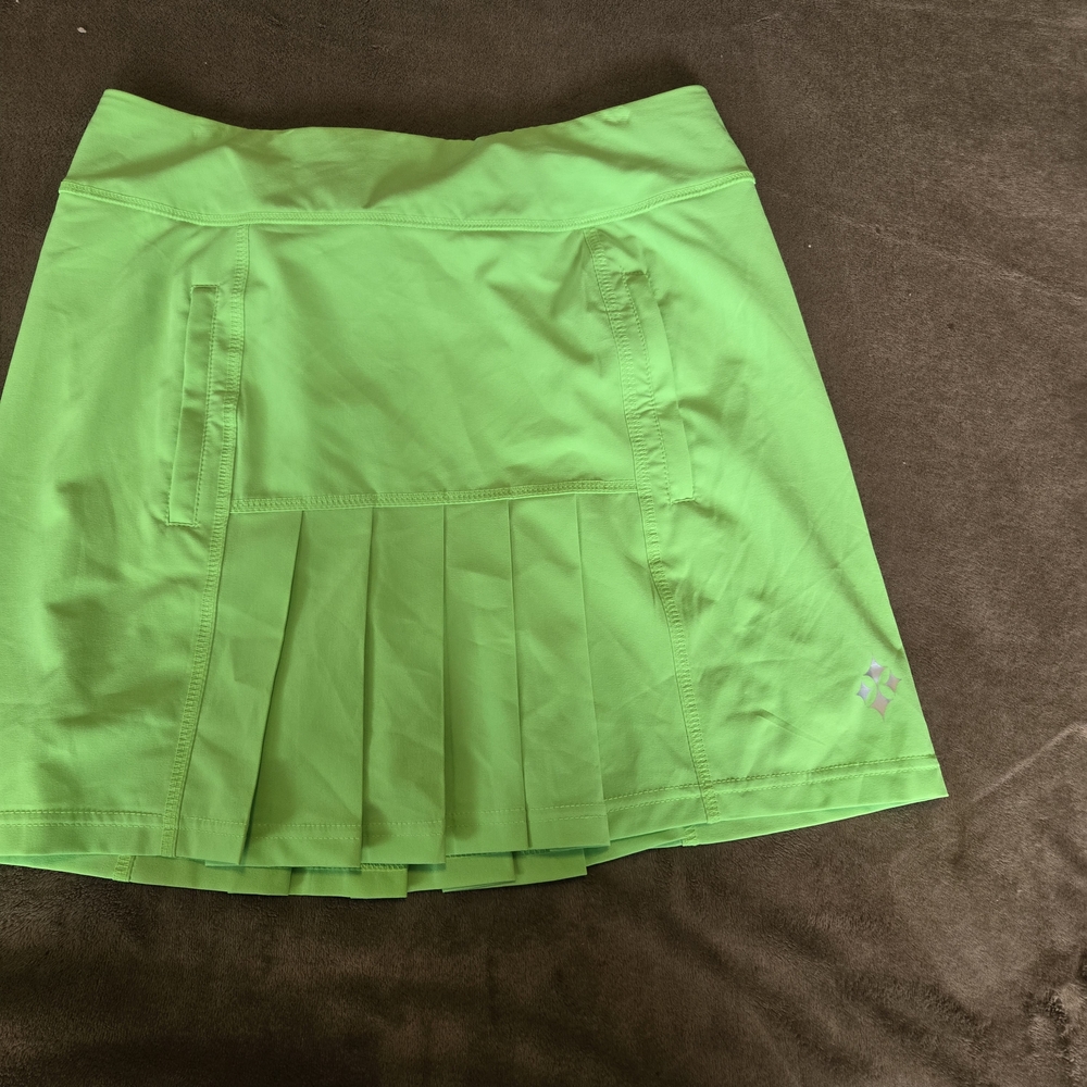 Jofit Lime Green Mini Skirt